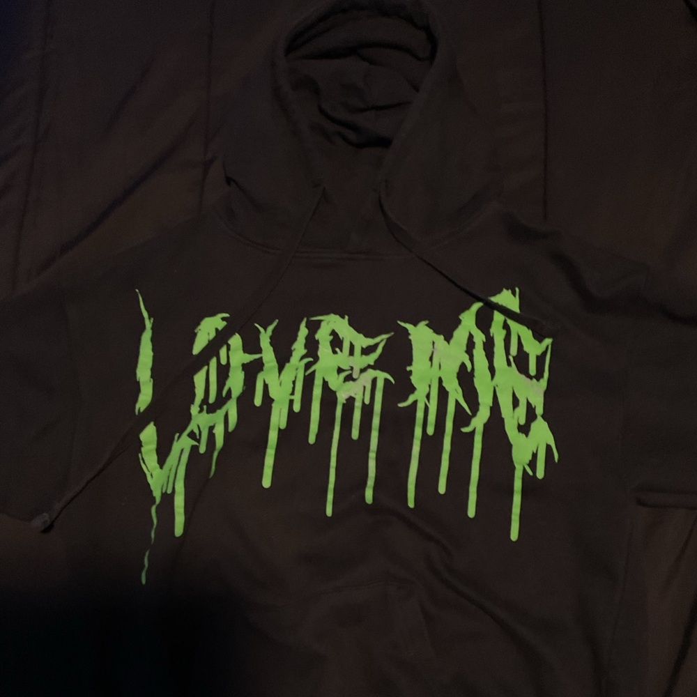Green and black fashion nova hoodie